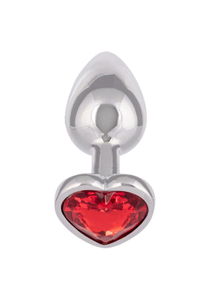 Jouet anal CalExotics Jewel Small Ruby Heart Plug
