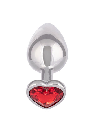 Jouet anal CalExotics Jewel Large Ruby Heart Plug