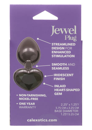 Jouet anal CalExotics Diamond Heart Plug Small