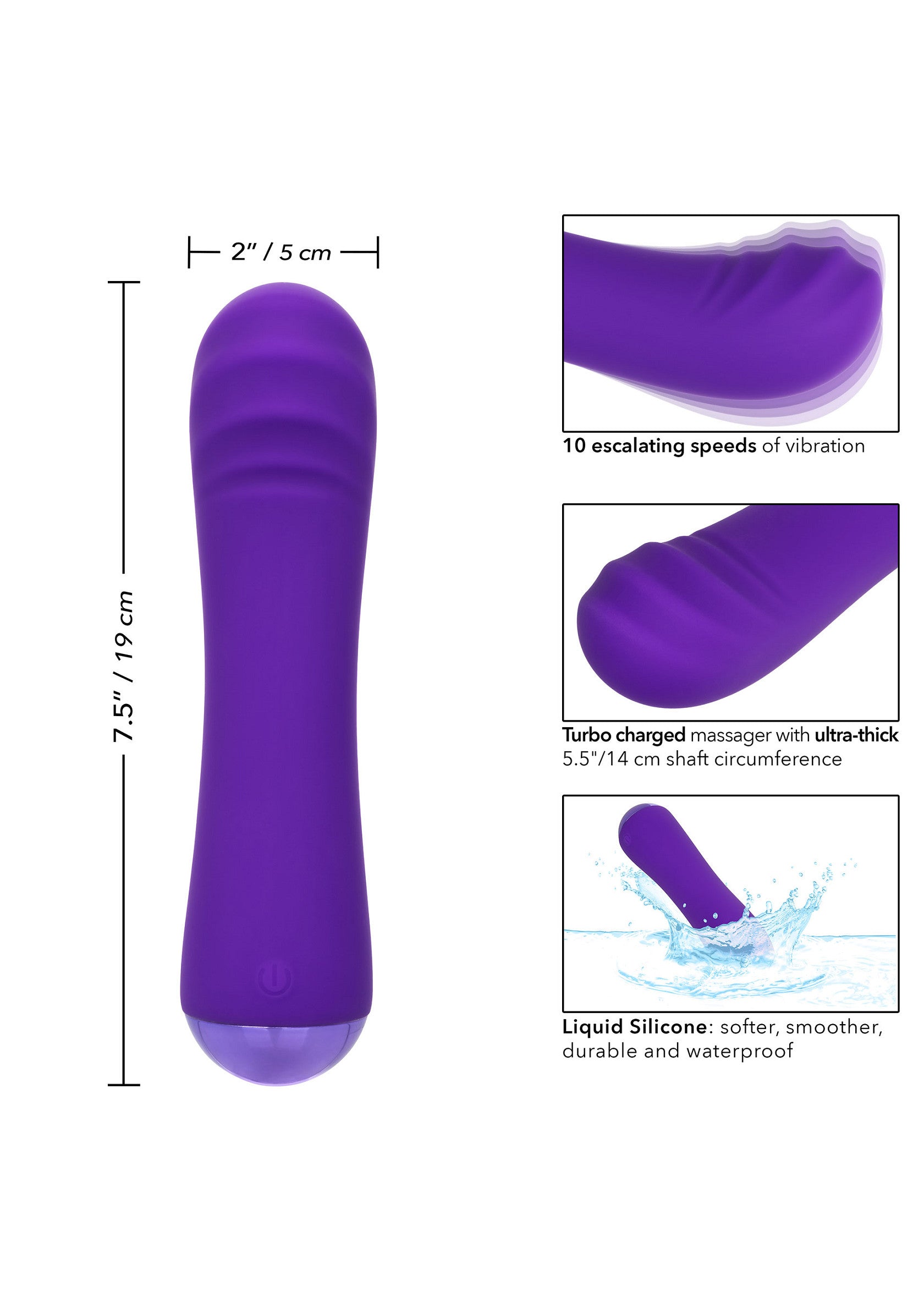 Vibromasseur CalExotics Thicc Chubby Buddy