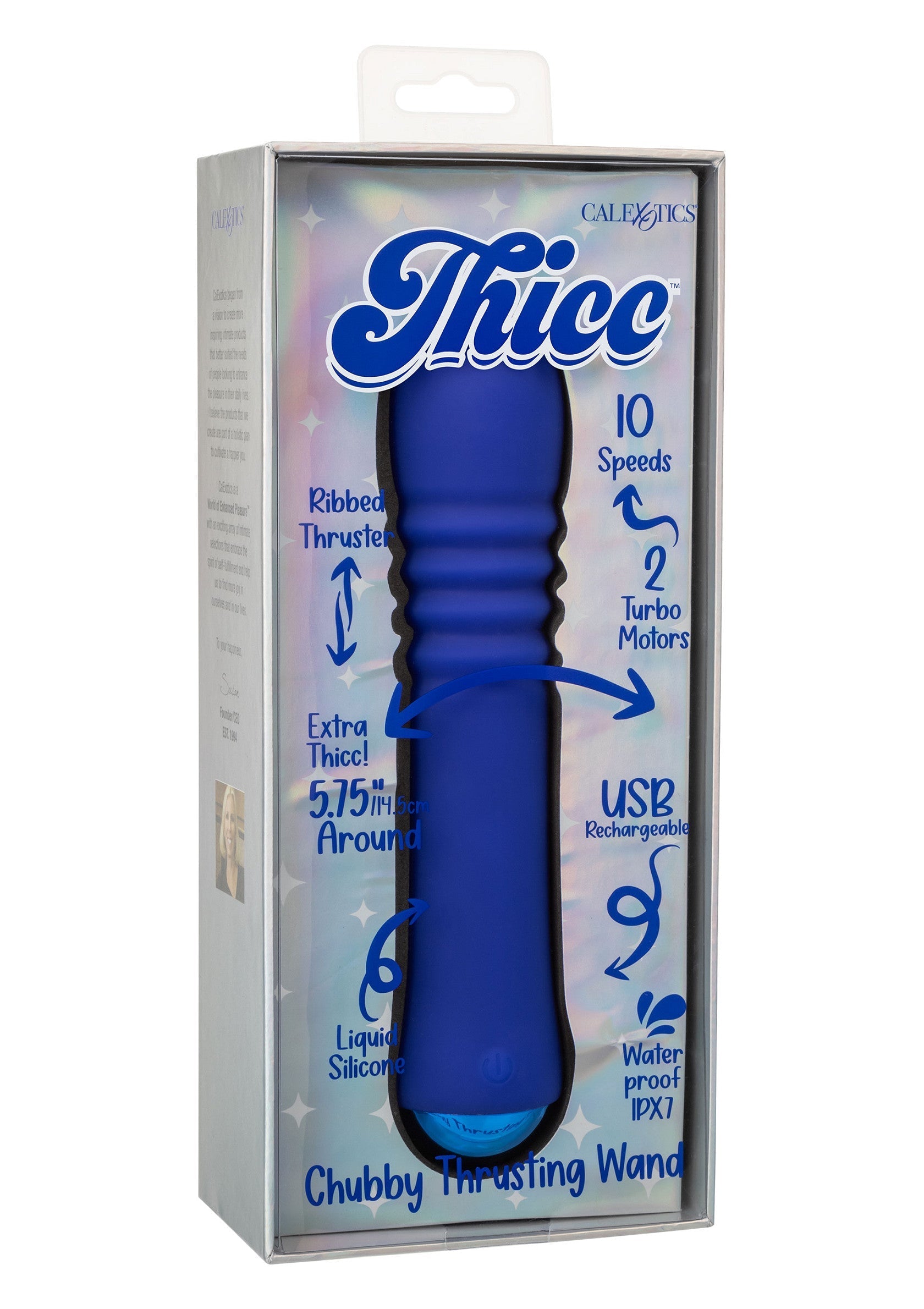 Vibromasseur CalExotics Thicc Chubby Thrusting Wand