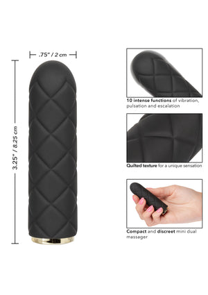 Stimulateur CalExotics Raven Quilted Seducer