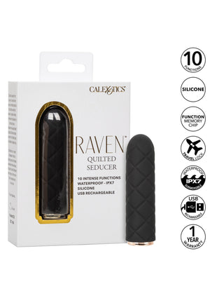 Stimulateur CalExotics Raven Quilted Seducer