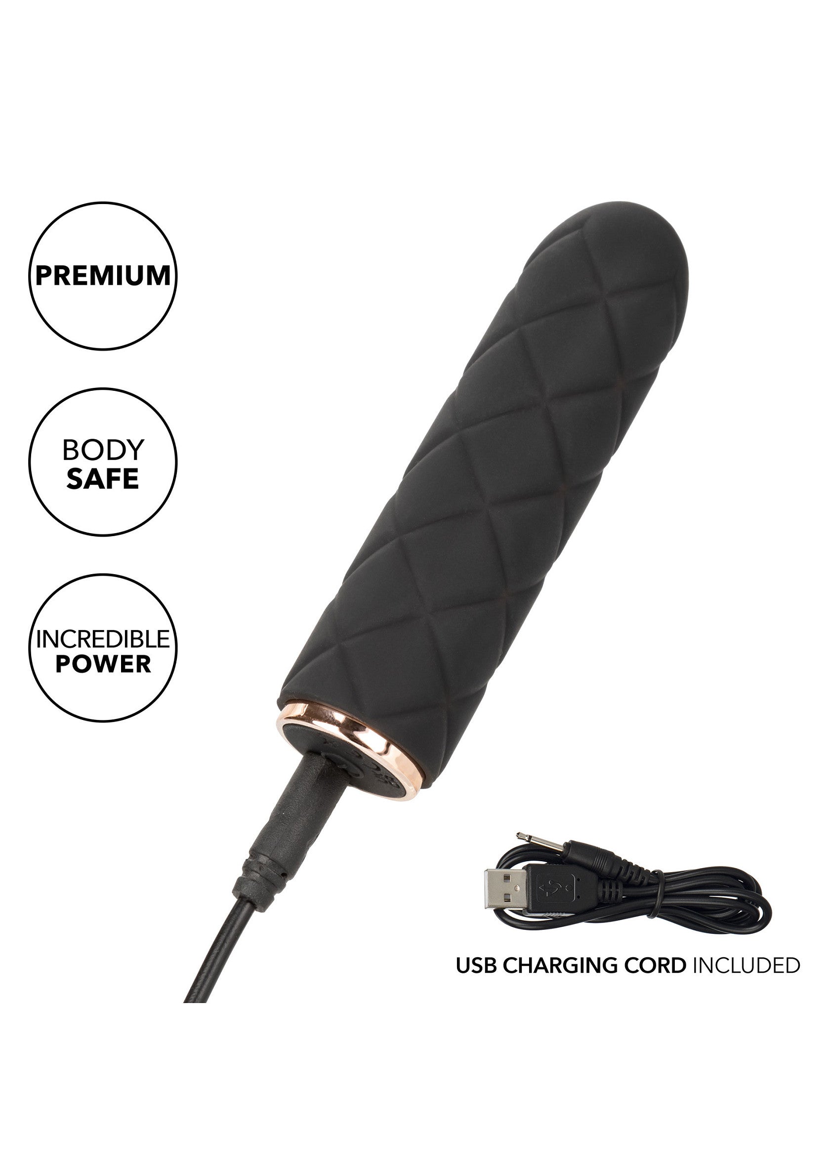 Stimulateur CalExotics Raven Quilted Seducer