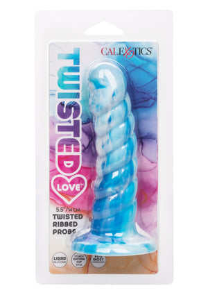 Gode-ceinture CalExotics Twisted Ribbed Probe