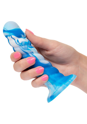 Gode-ceinture CalExotics Twisted Ribbed Probe