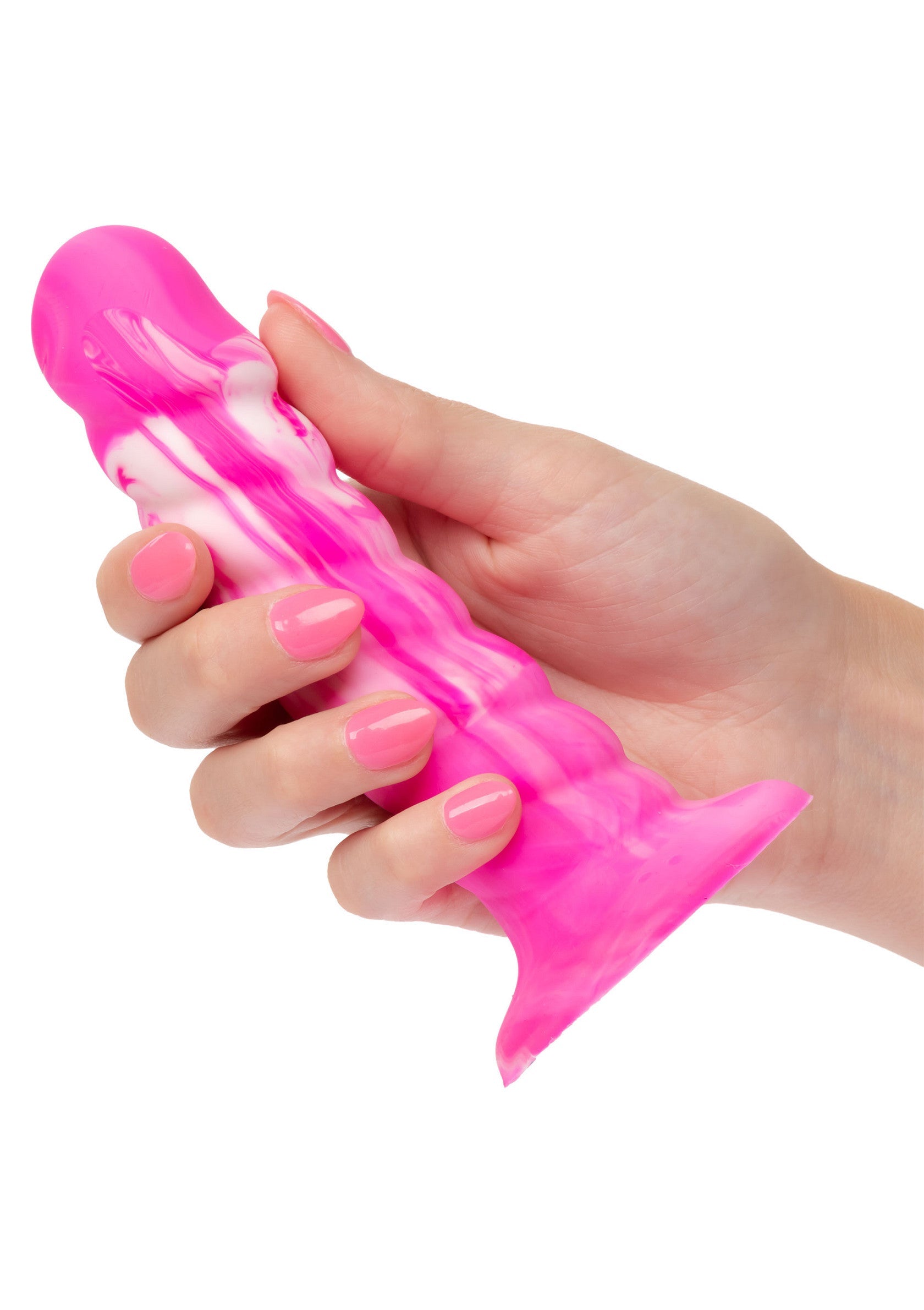 Gode-ceinture CalExotics Twisted Ribbed Probe