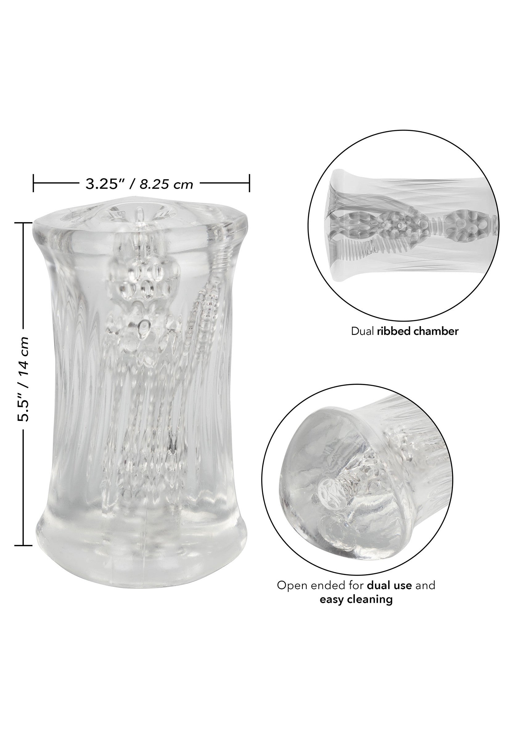 Masturbateur CalExotics Cyclone Triple Chamber Stroker