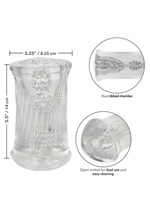 Masturbateur CalExotics Cyclone Triple Chamber Stroker