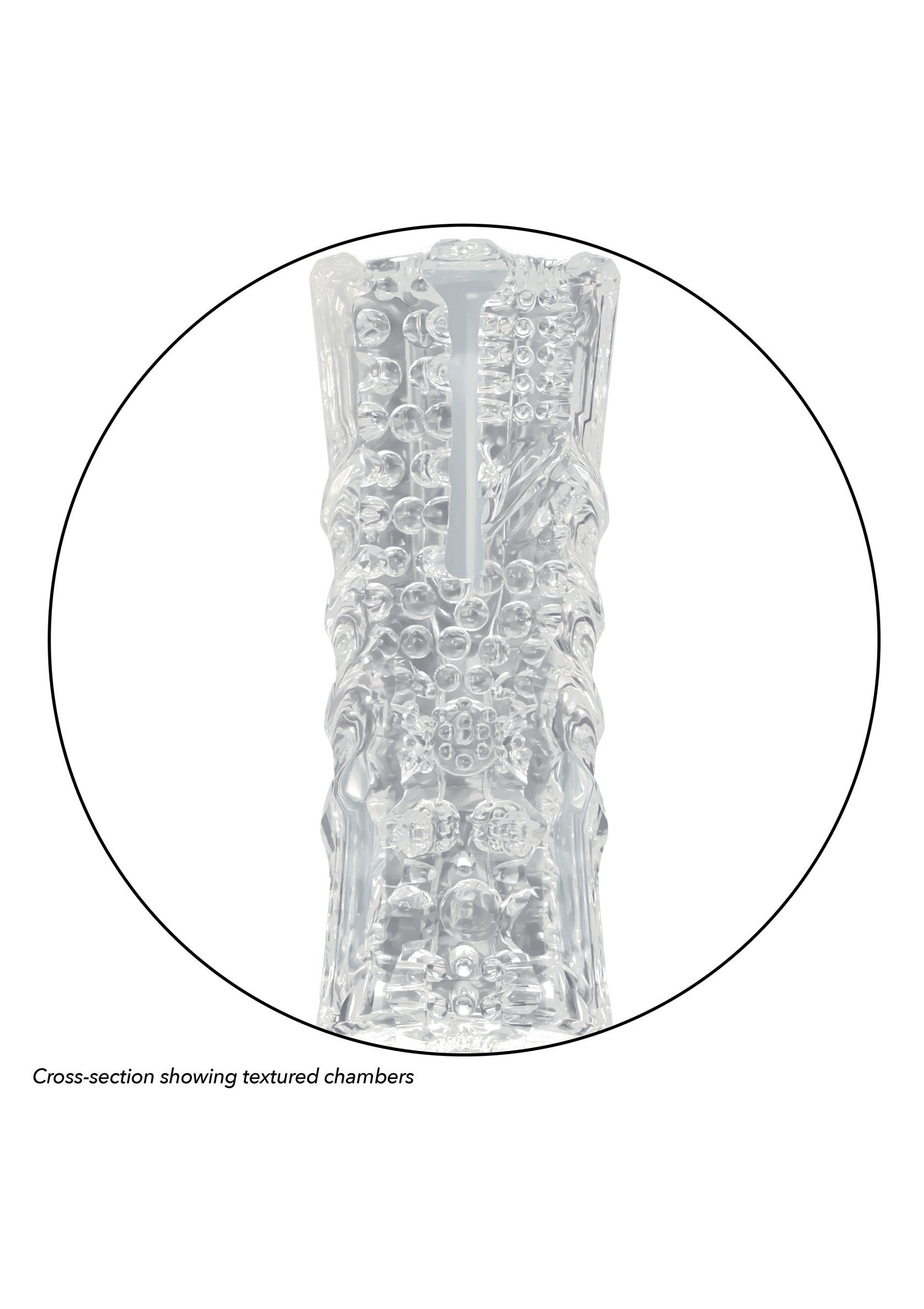 Masturbateur CalExotics Dual Chamber Stroker XL