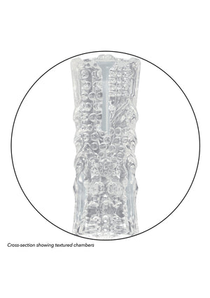 Masturbateur CalExotics Dual Chamber Stroker XL