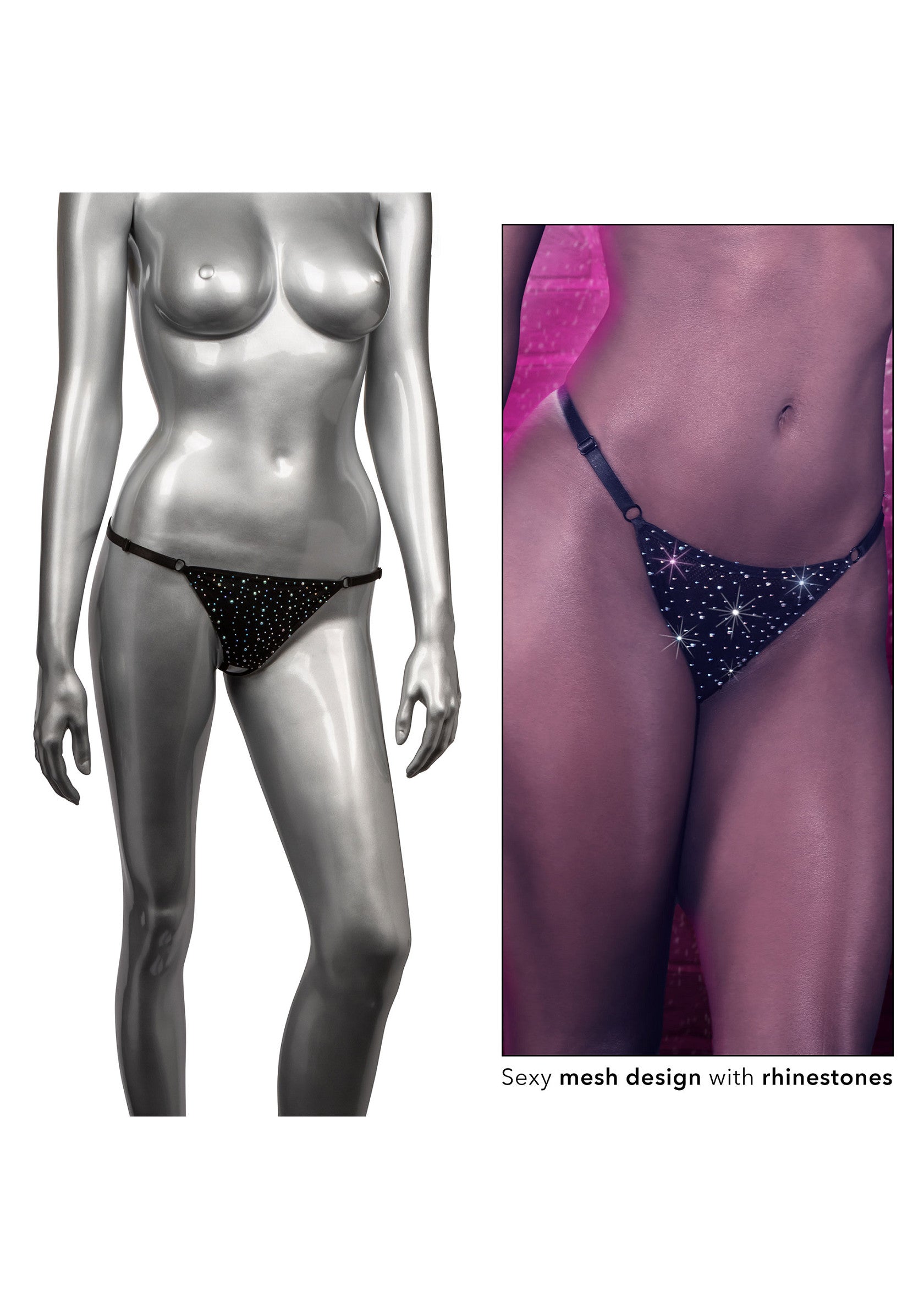 Lingerie CalExotics Crotchless Thong