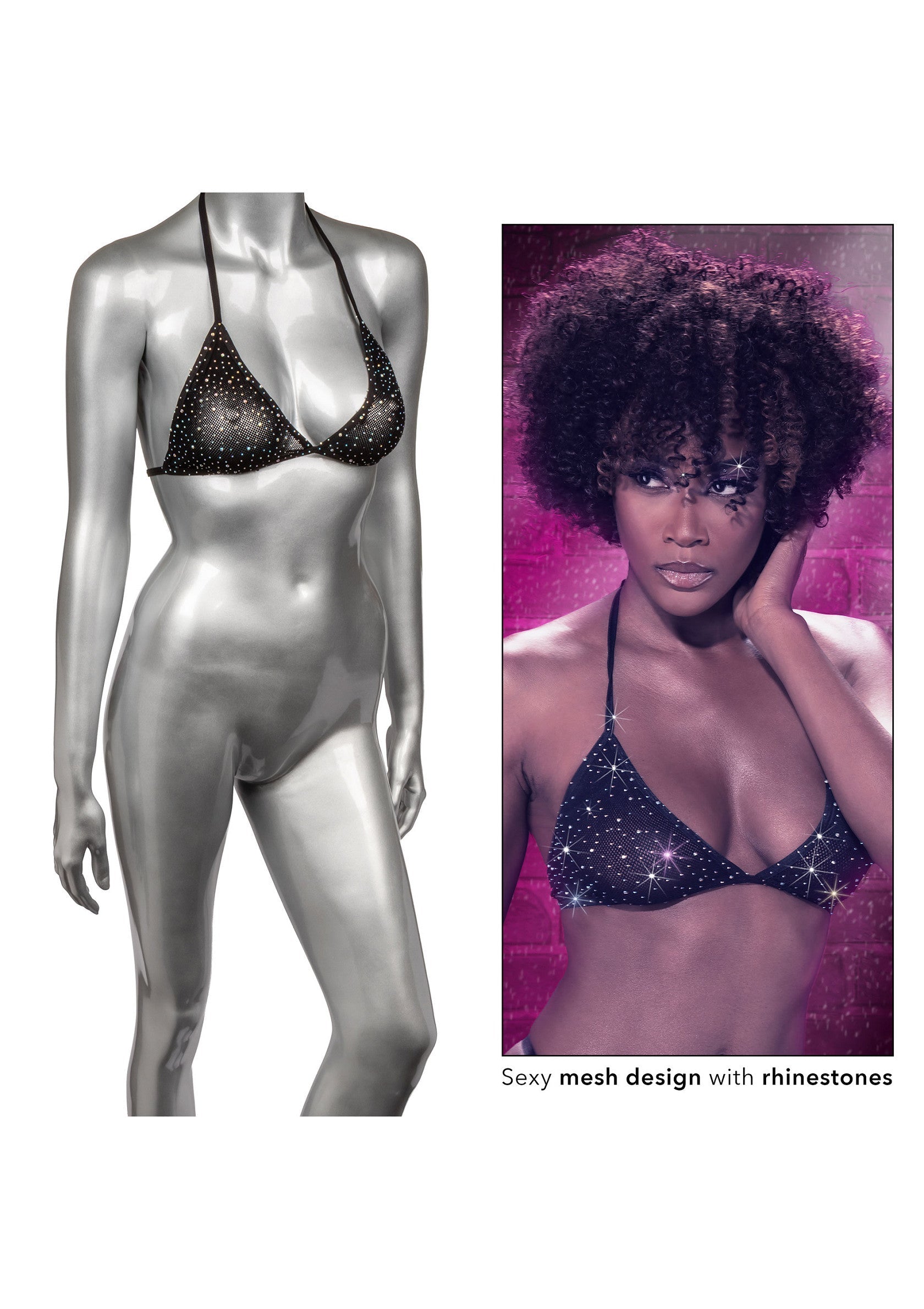 Lingerie CalExotics Triangle Bikini Top