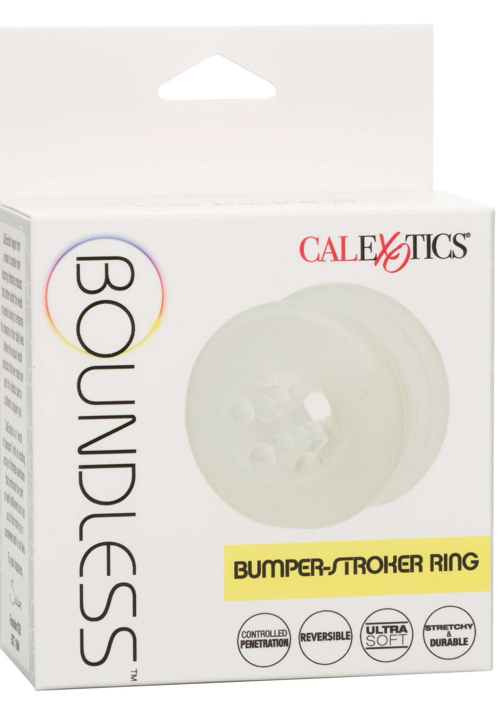 Performance masculine CalExotics Boundless Bumper-Stroker Ring
