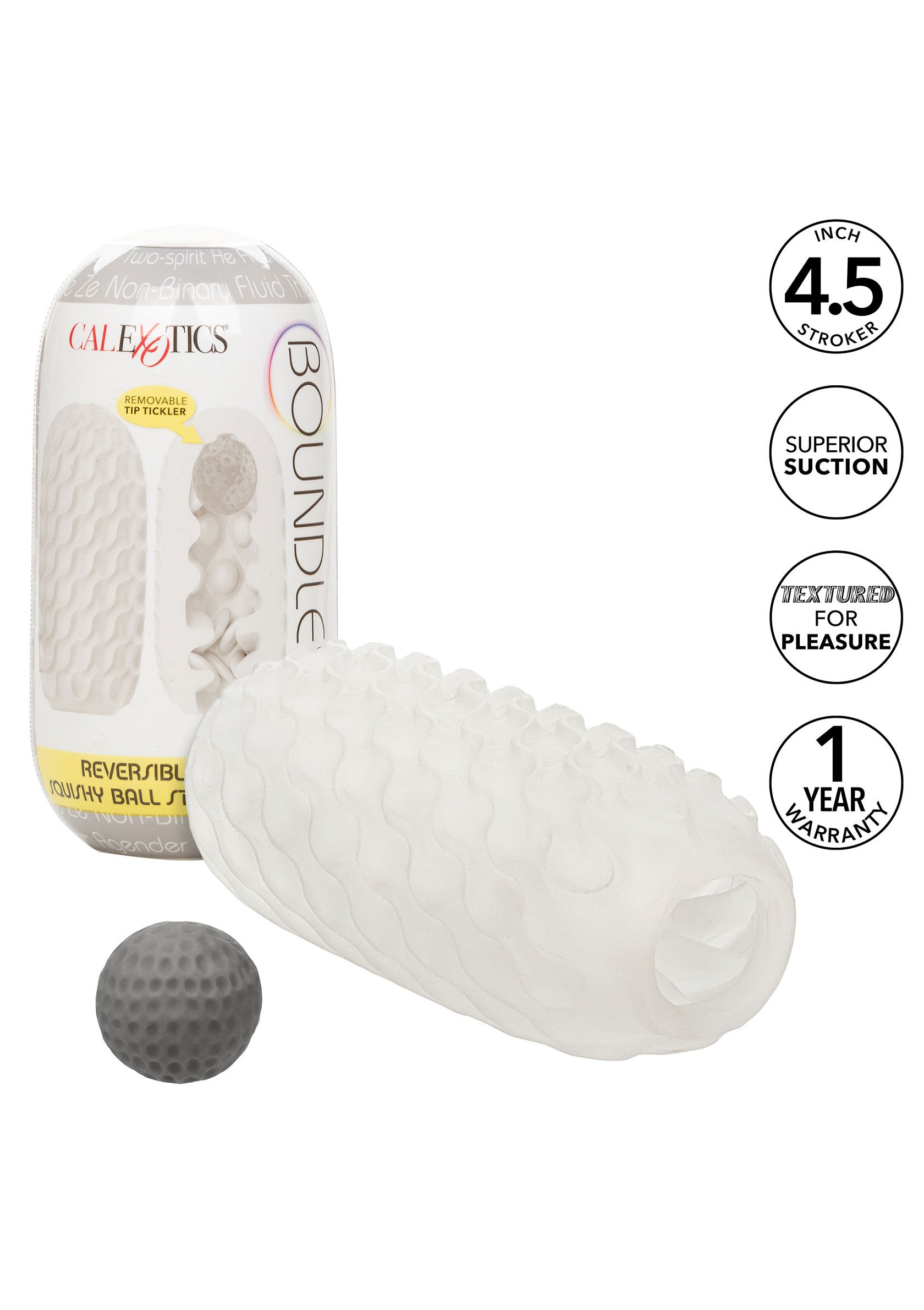 Masturbateur CalExotics Boundless Squishy Ball Stroker