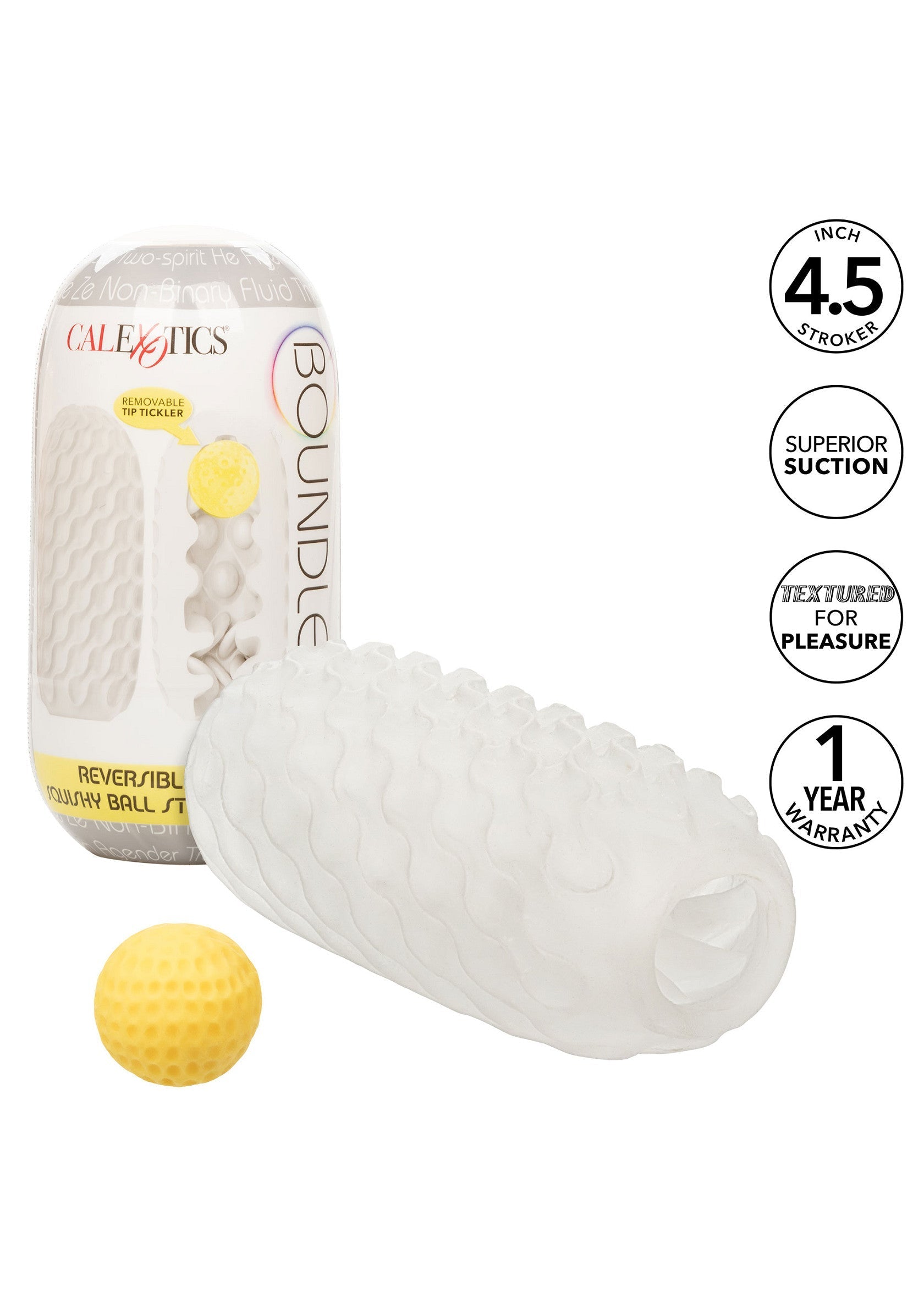 Masturbateur CalExotics Boundless Squishy Ball Stroker