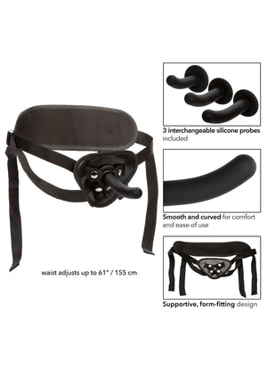 Gode-ceinture CalExotics Boundless Curve Pegging Kit