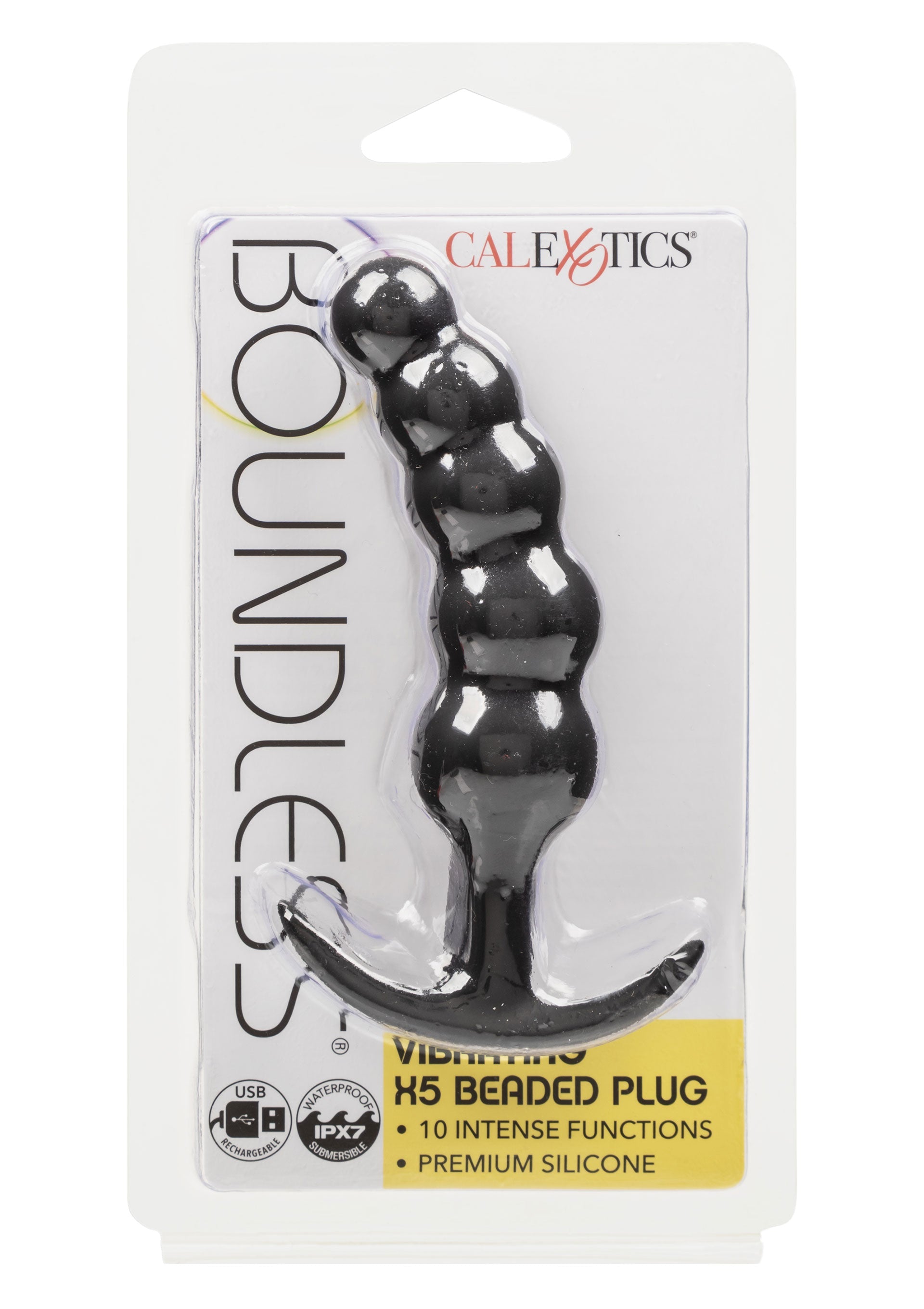 Jouet anal CalExotics Vibrating X5 Beaded Plug
