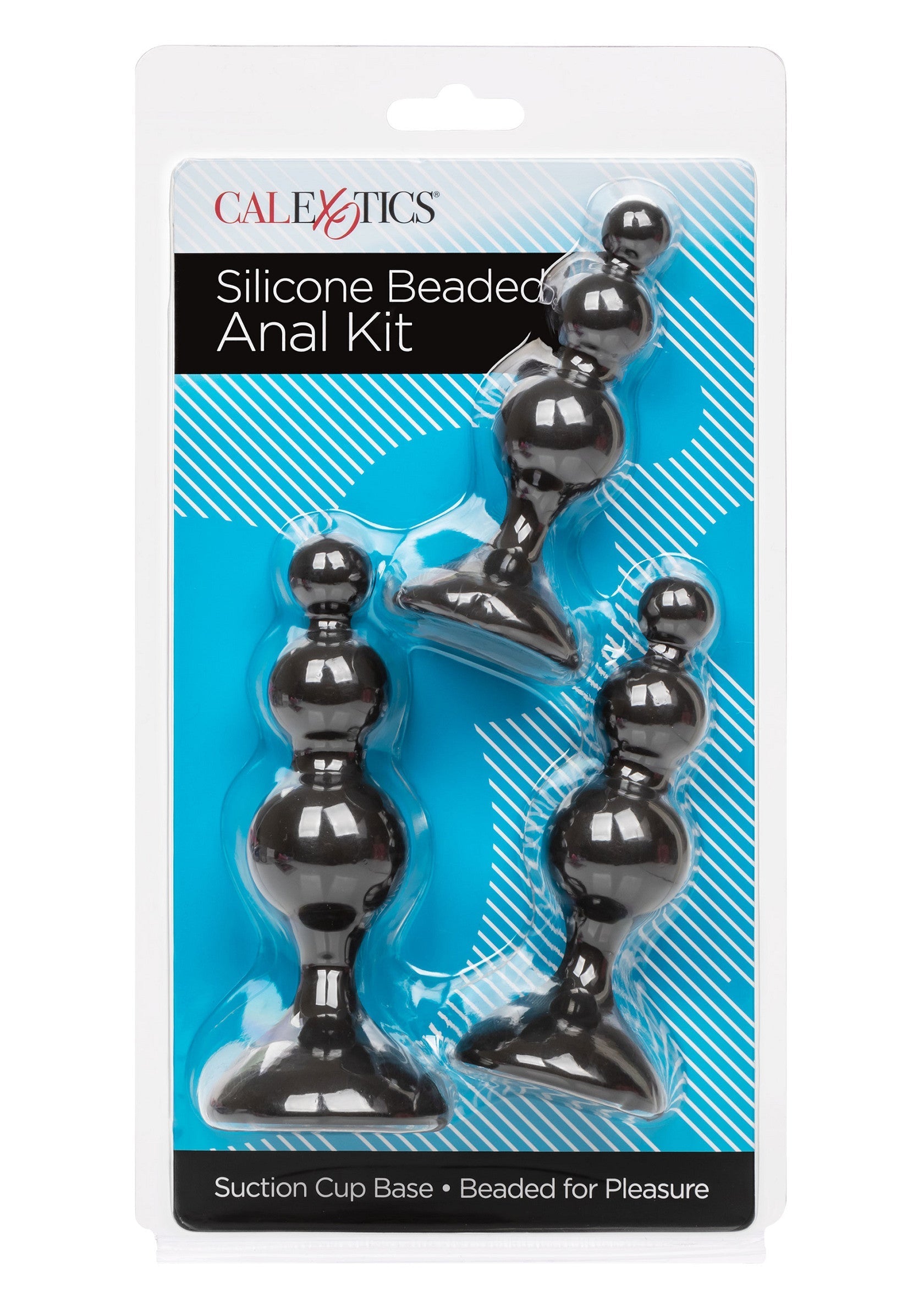 Jouet anal CalExotics Silicone Beaded Anal Kit