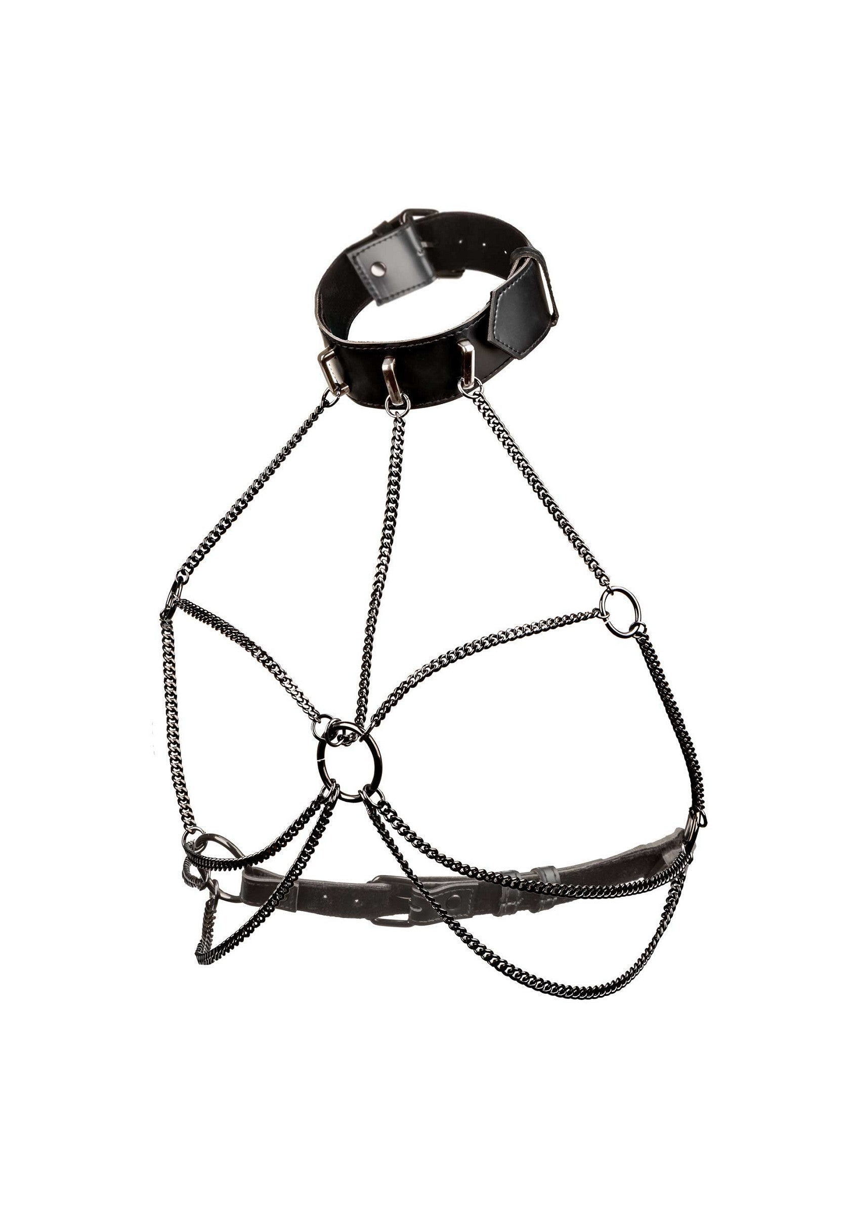 Accessoire BDSM CalExotics Chain Collar Harness