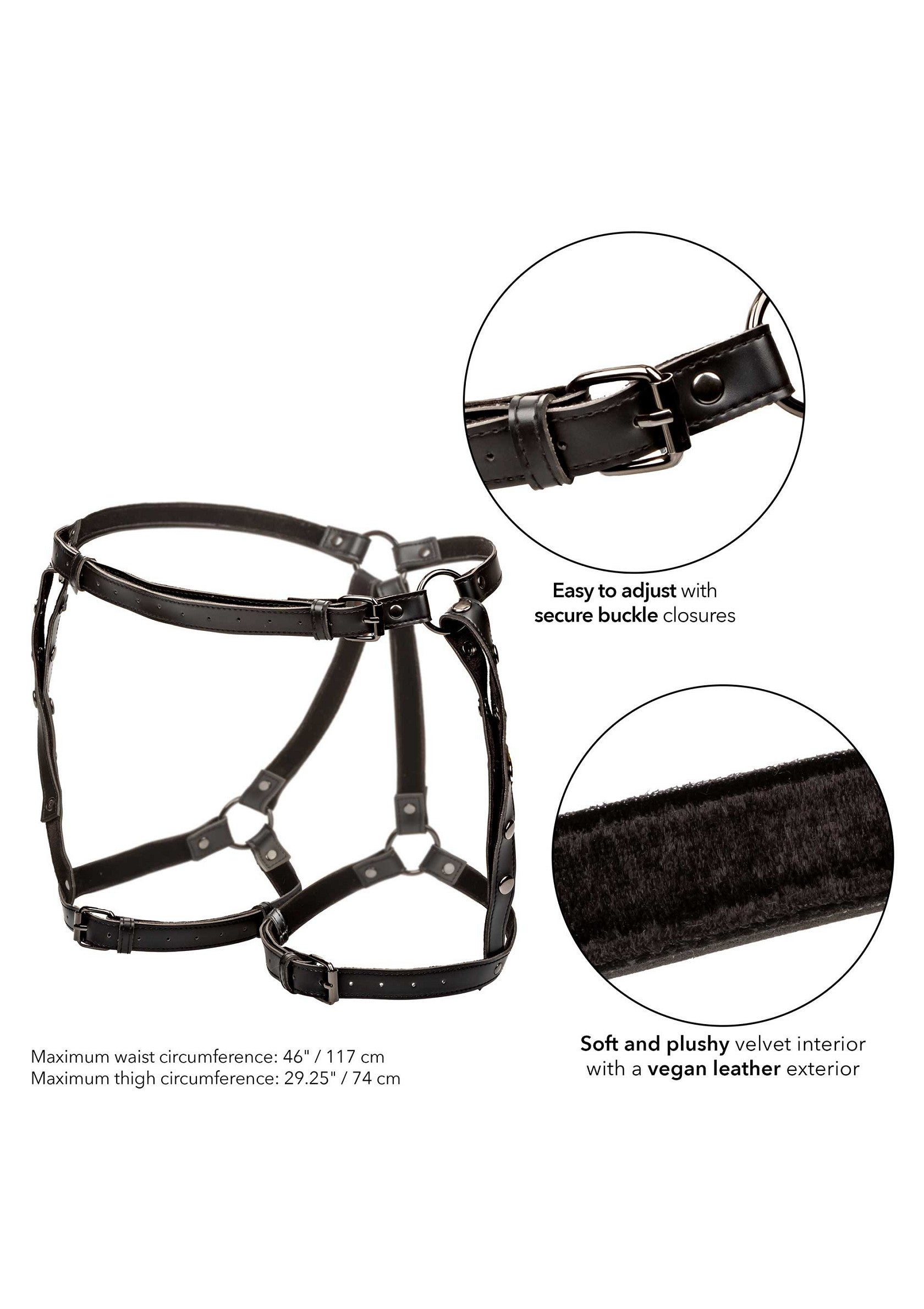 Accessoire BDSM CalExotics Riding Thigh Harness Plus