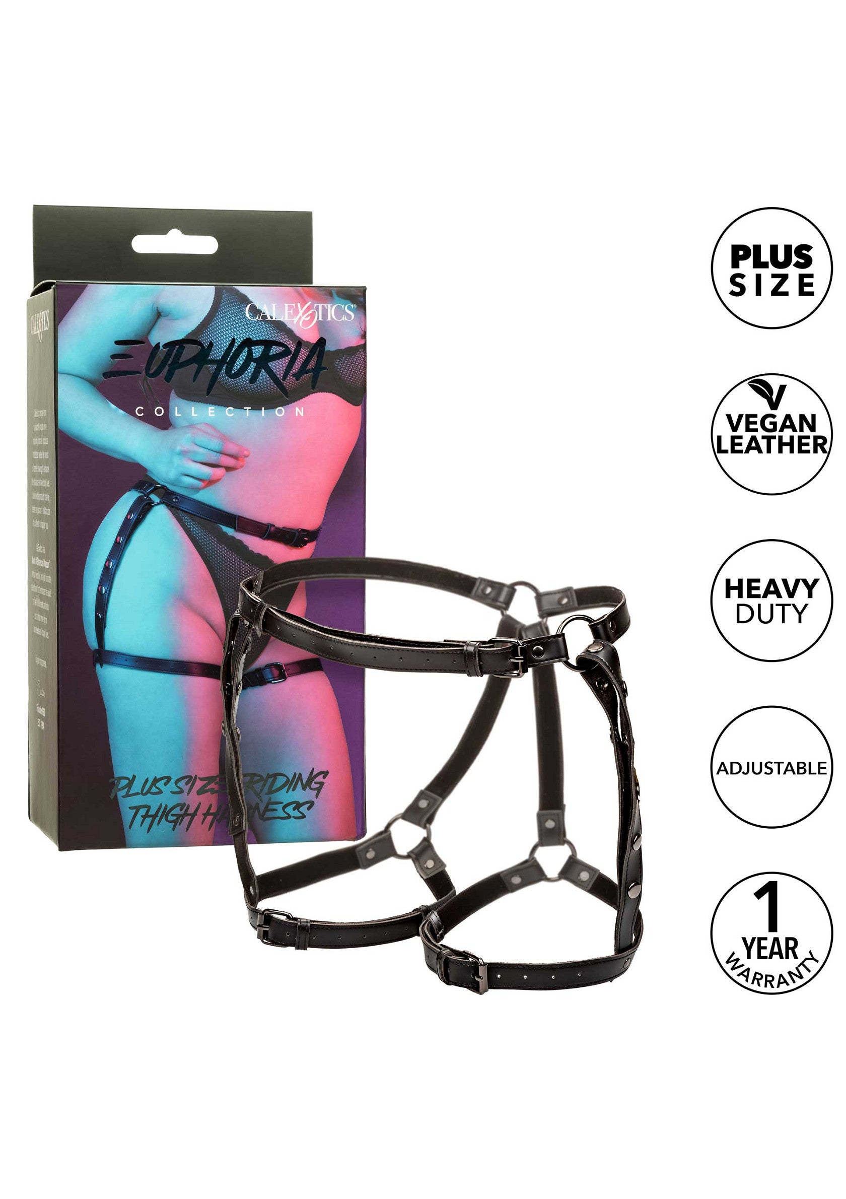 Accessoire BDSM CalExotics Riding Thigh Harness Plus