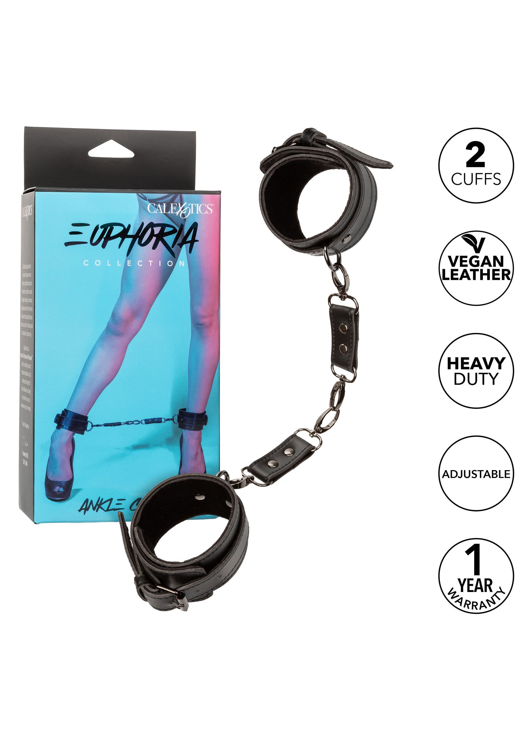 Accessoire BDSM CalExotics Ankle Cuffs