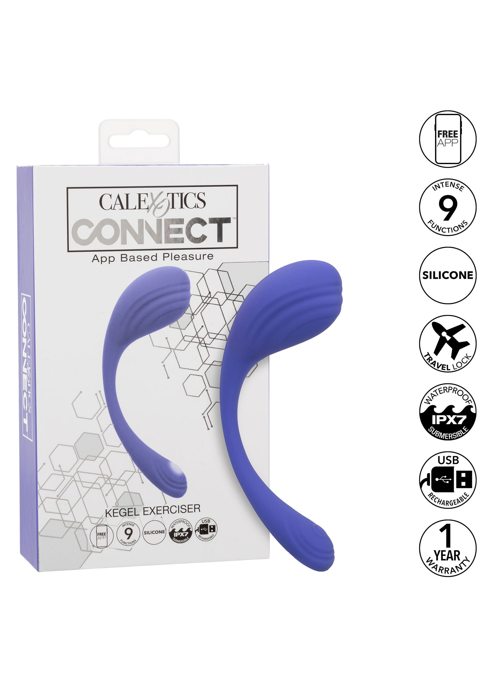 Boules de Geisha CalExotics Calex Connect Kegel Exerciser