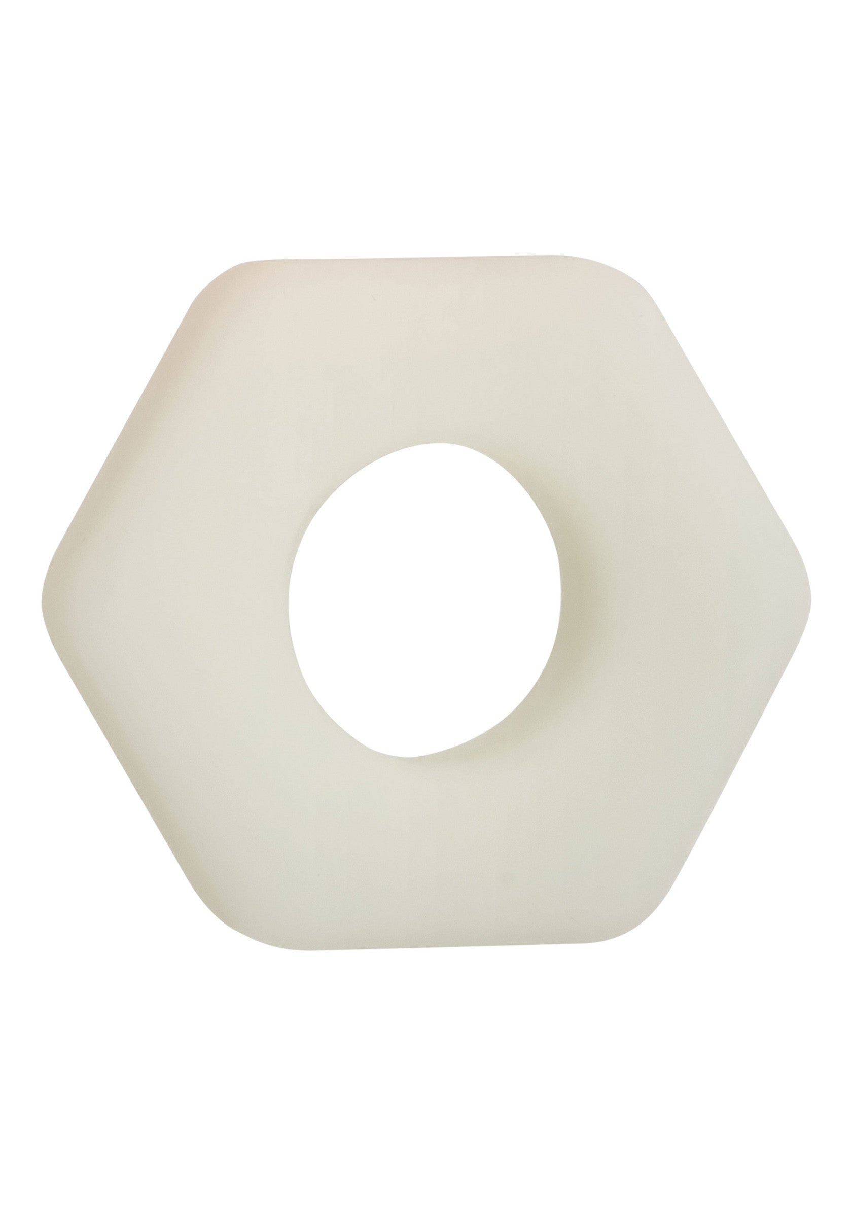 Performance masculine CalExotics Silicone Prolong Sexagon Ring
