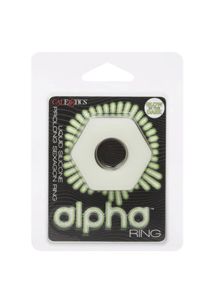 Performance masculine CalExotics Silicone Prolong Sexagon Ring