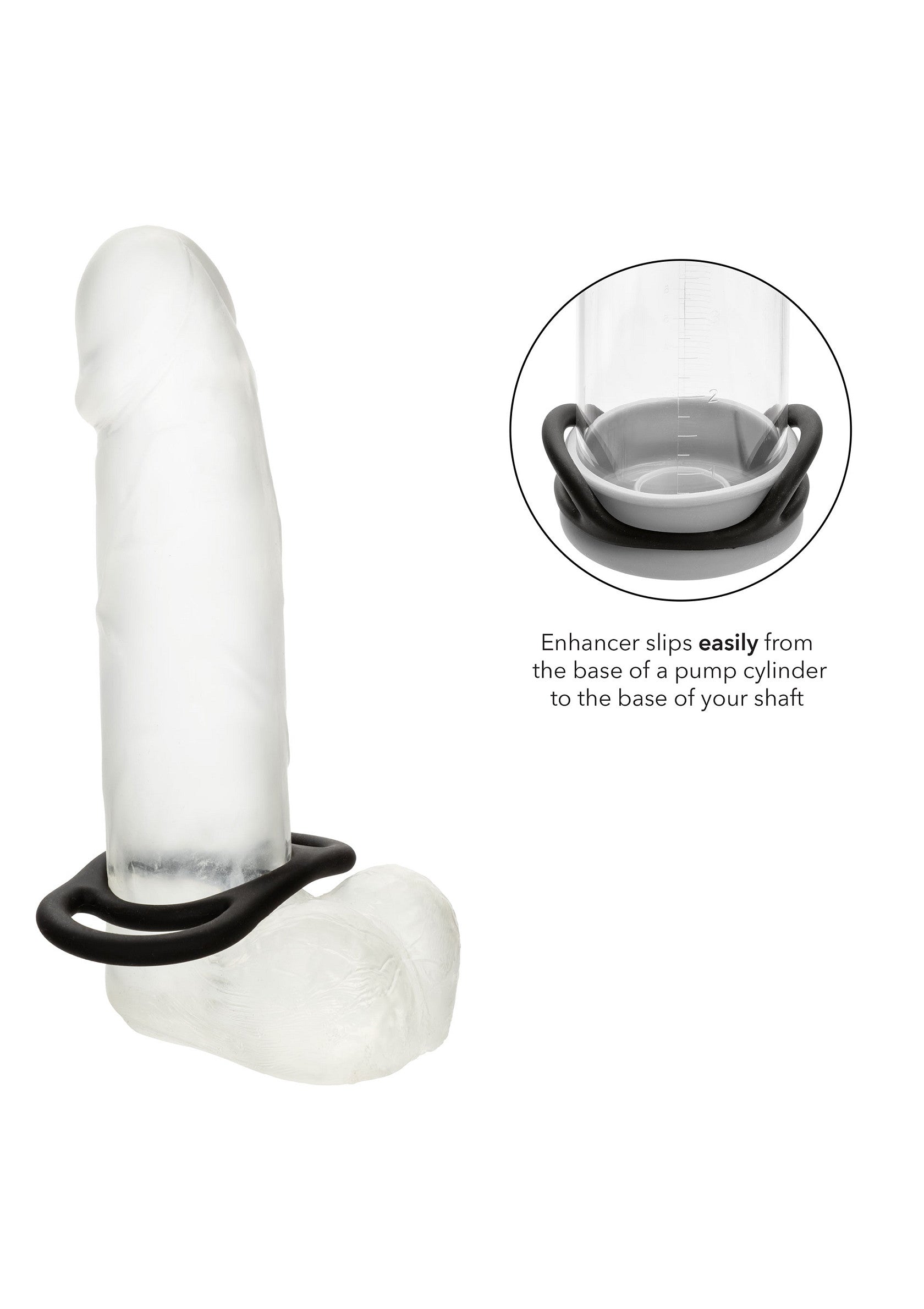 Performance masculine CalExotics Silicone Commander Ring