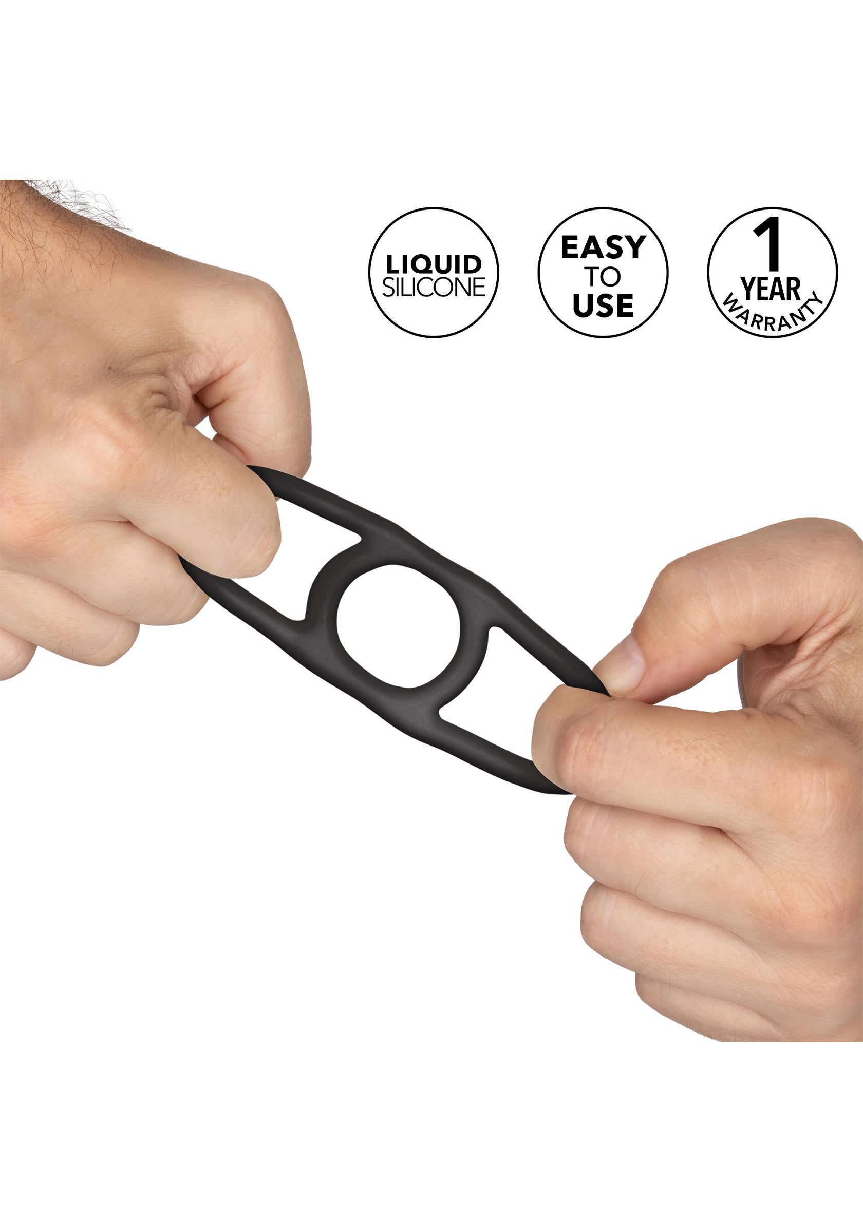 Performance masculine CalExotics Silicone Commander Ring