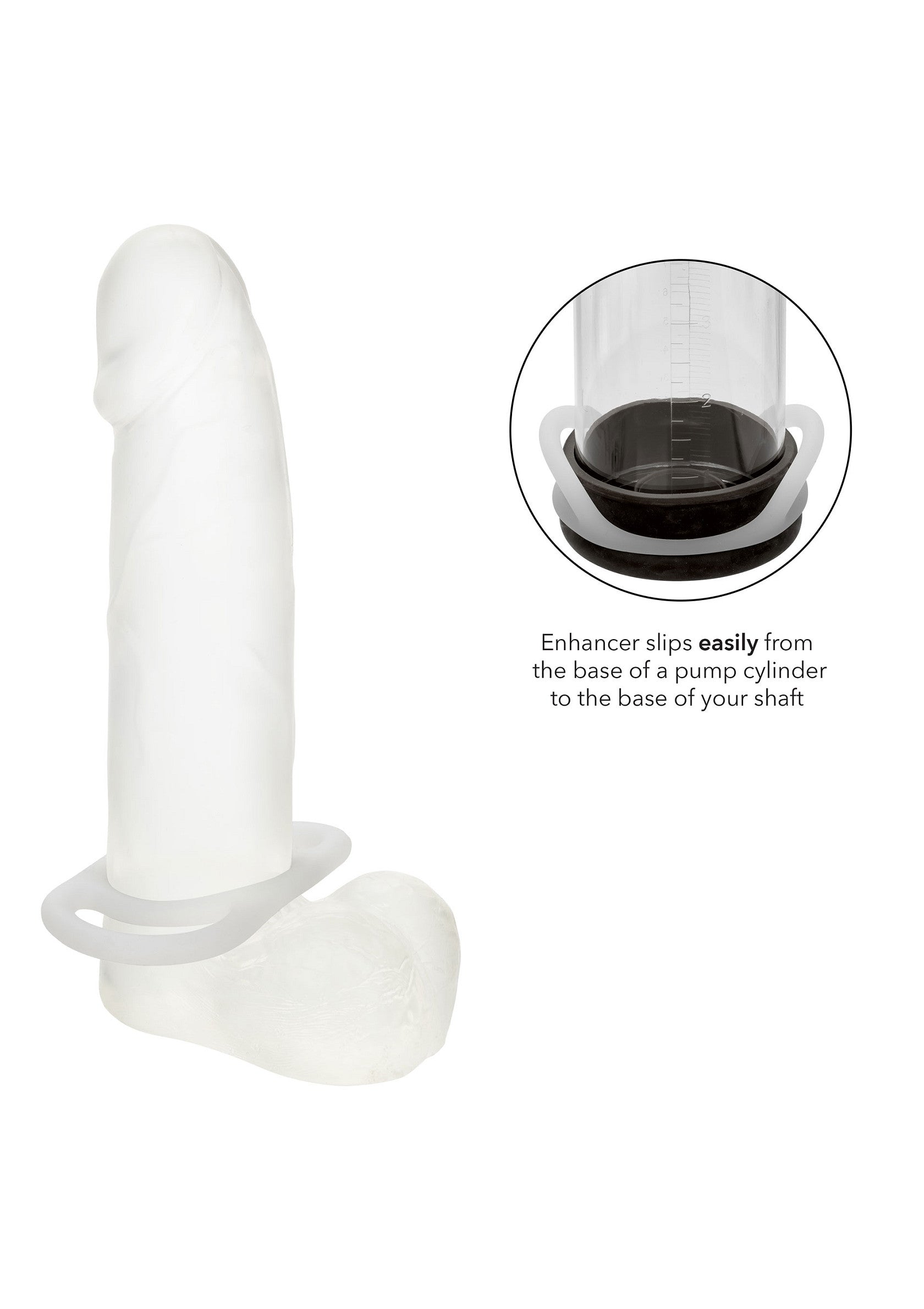 Performance masculine CalExotics Silicone Commander Ring