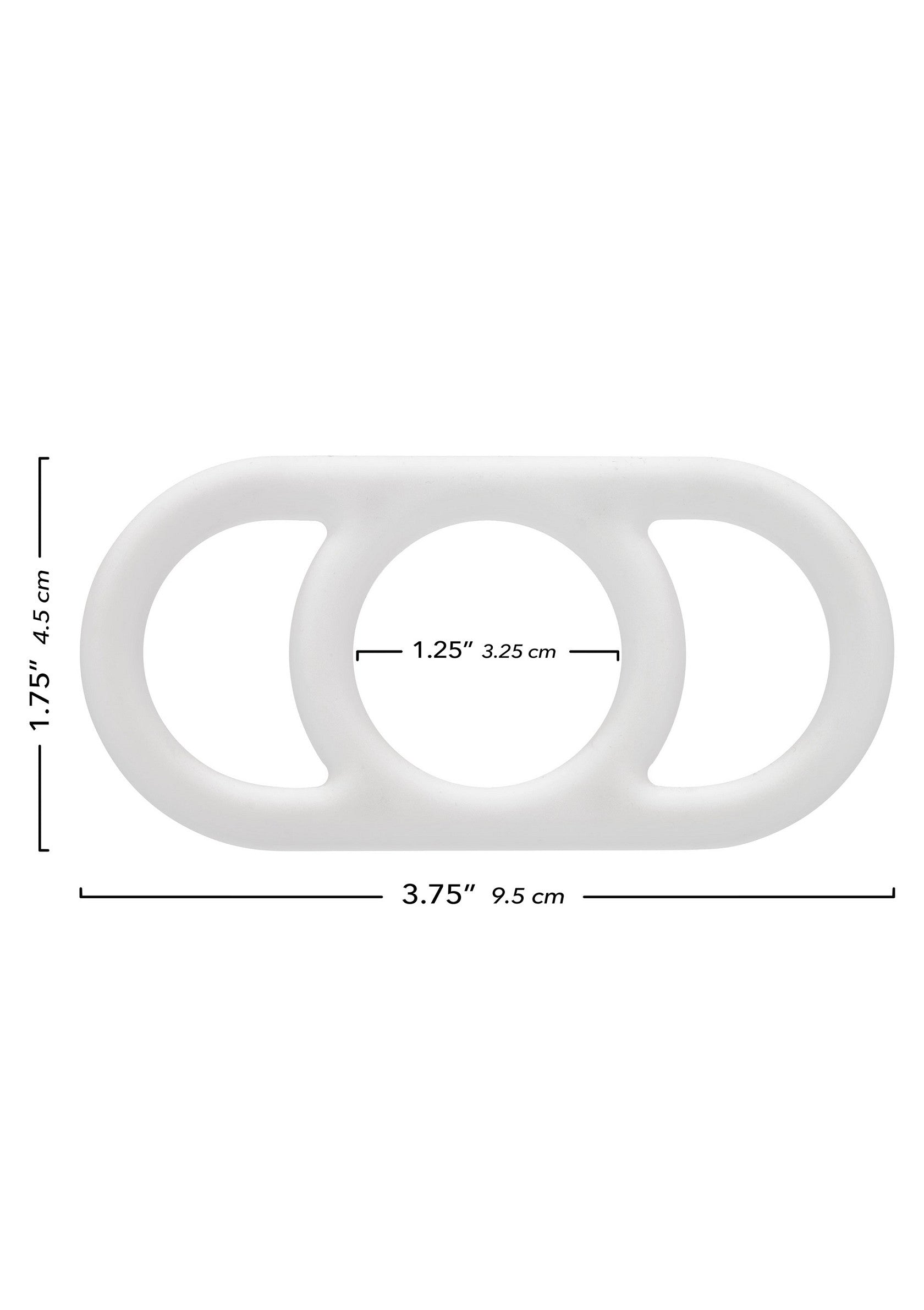 Performance masculine CalExotics Silicone Commander Ring