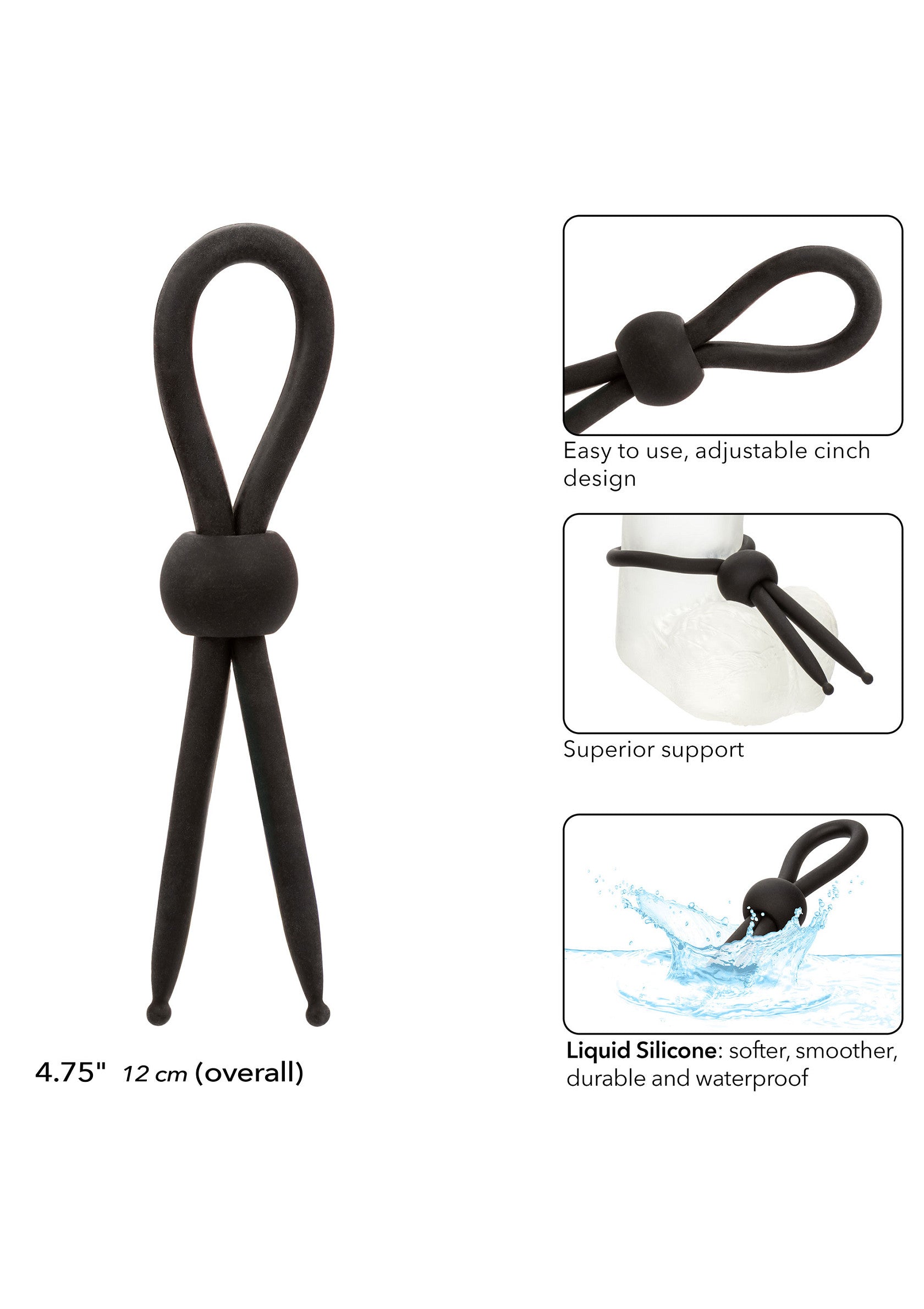 Performance masculine CalExotics Silicone Lasso