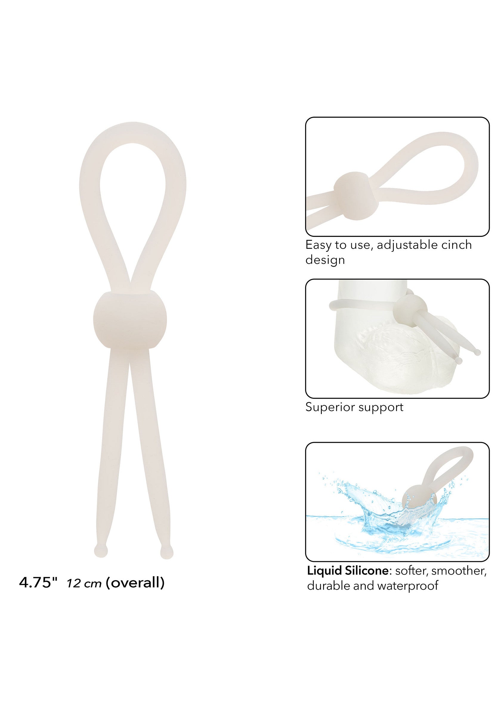 Performance masculine CalExotics Silicone Lasso