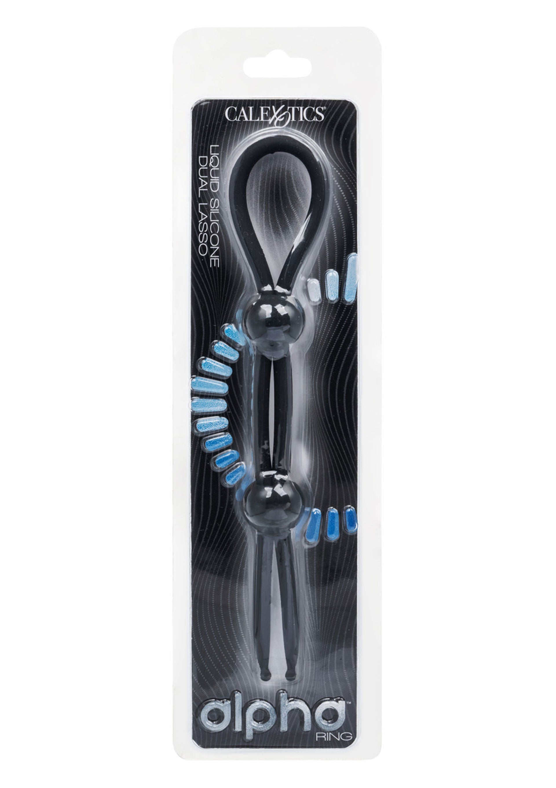 Performance masculine CalExotics Liquid Silicone Dual Lasso