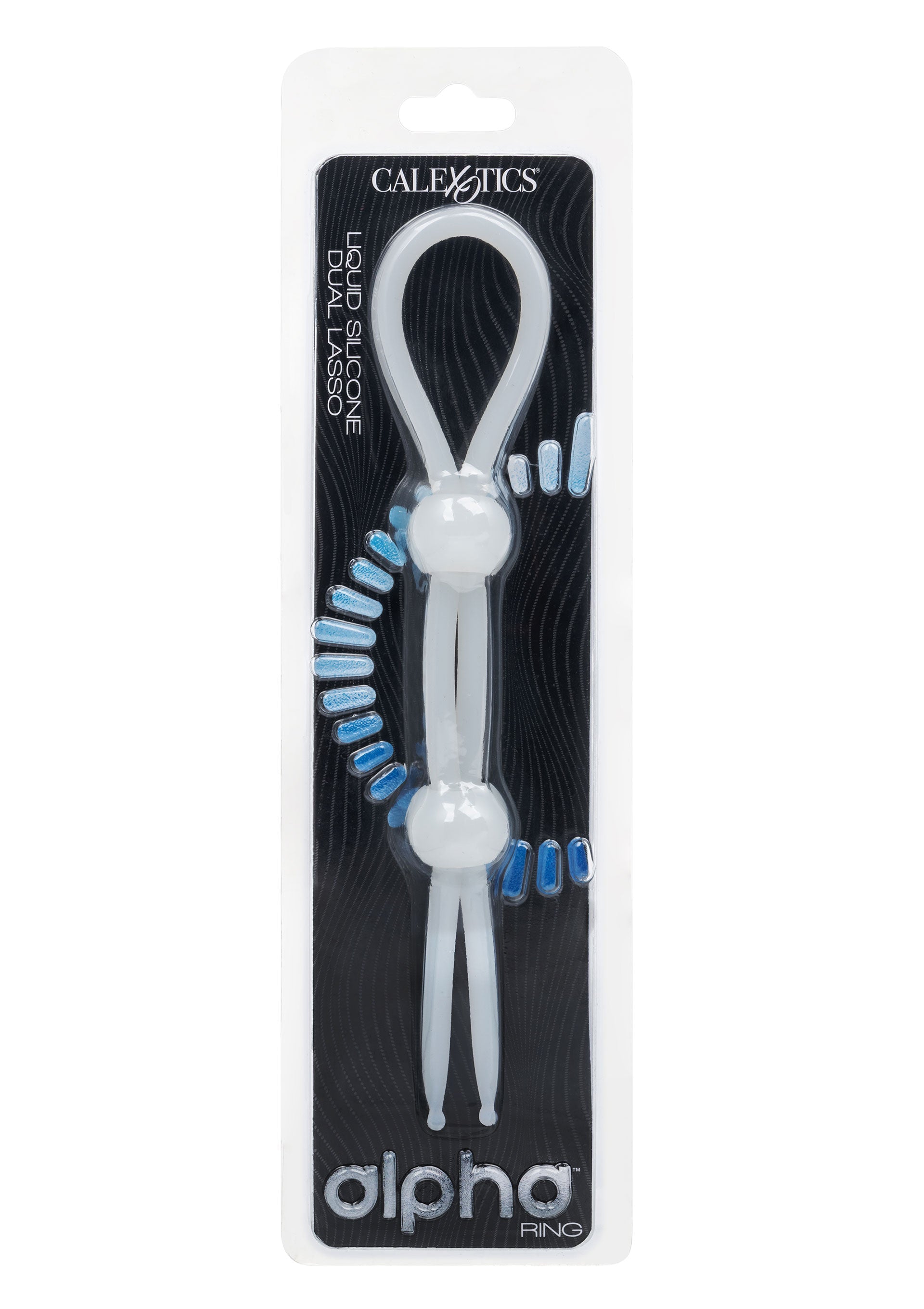Performance masculine CalExotics Liquid Silicone Dual Lasso