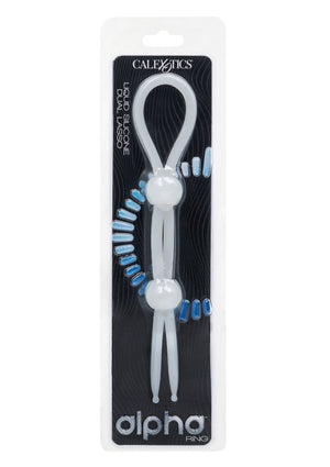 Performance masculine CalExotics Liquid Silicone Dual Lasso