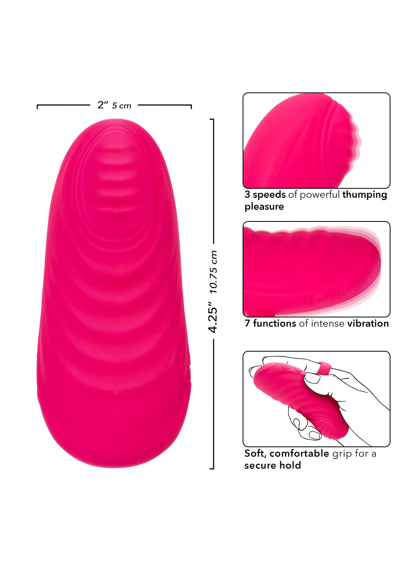 Stimulateur CalExotics Envy Thumping Massager