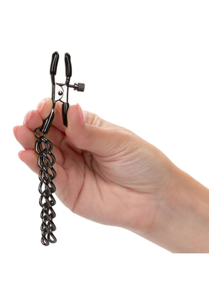 Accessoire BDSM CalExotics Chain Nipple Clamps