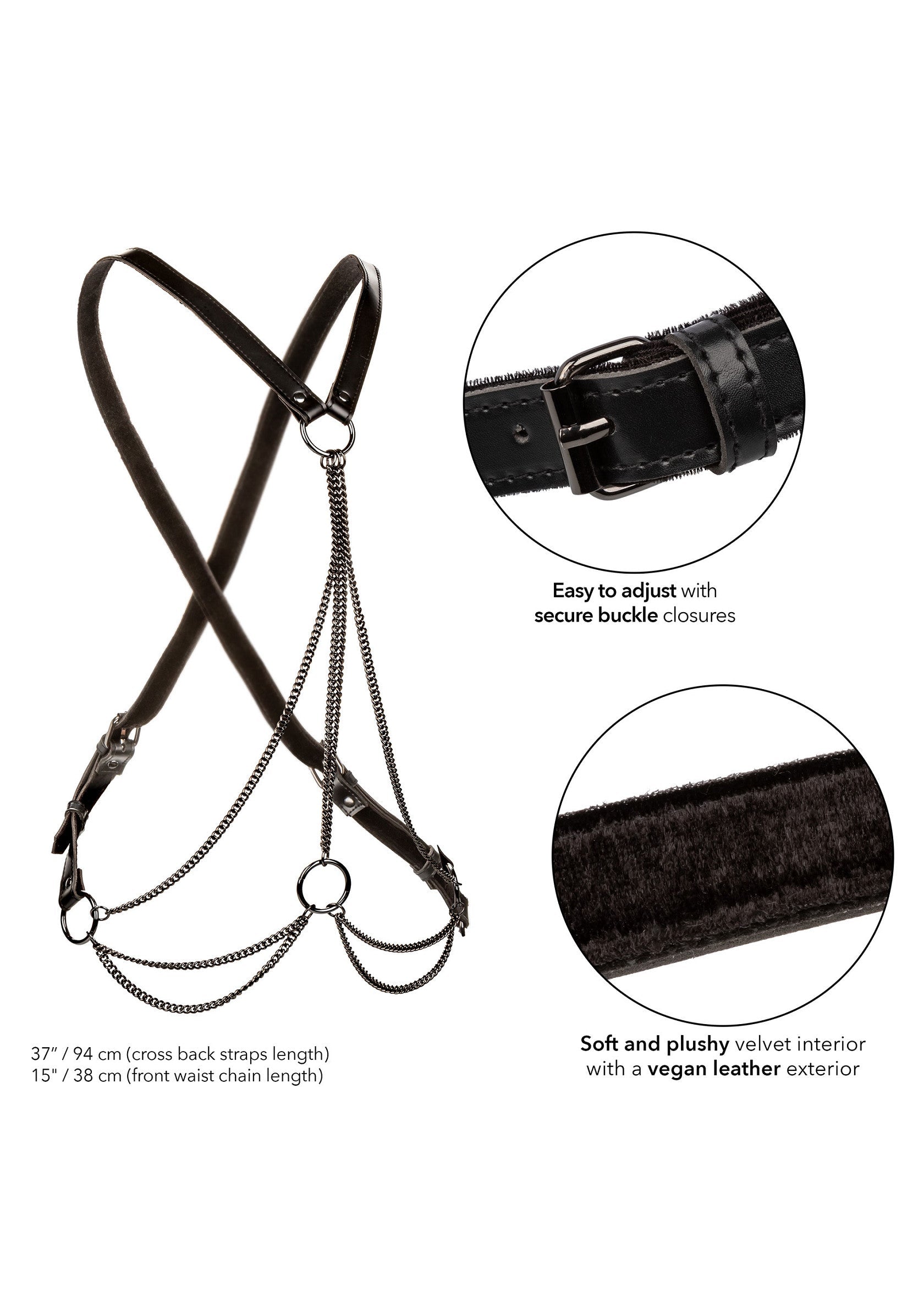 Accessoire BDSM CalExotics Multi Chain Harness
