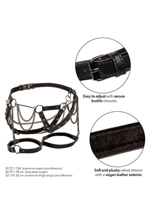 Accessoire BDSM CalExotics Harness With Chains Plus