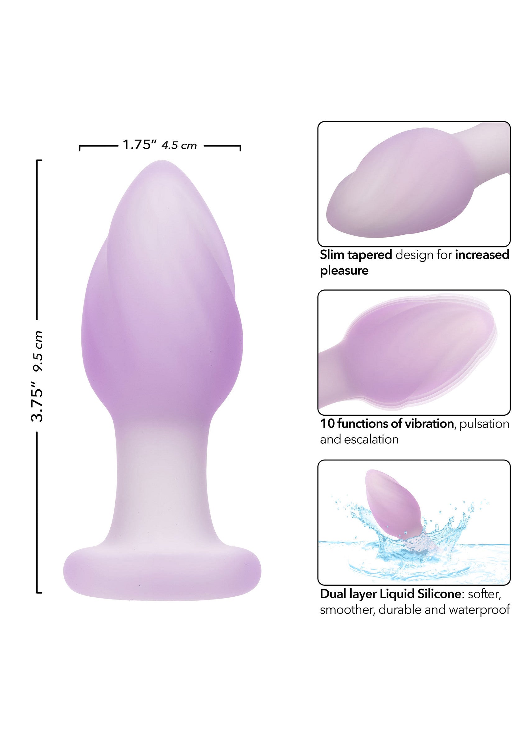 Jouet anal CalExotics Lavender Haze Ridge Probe