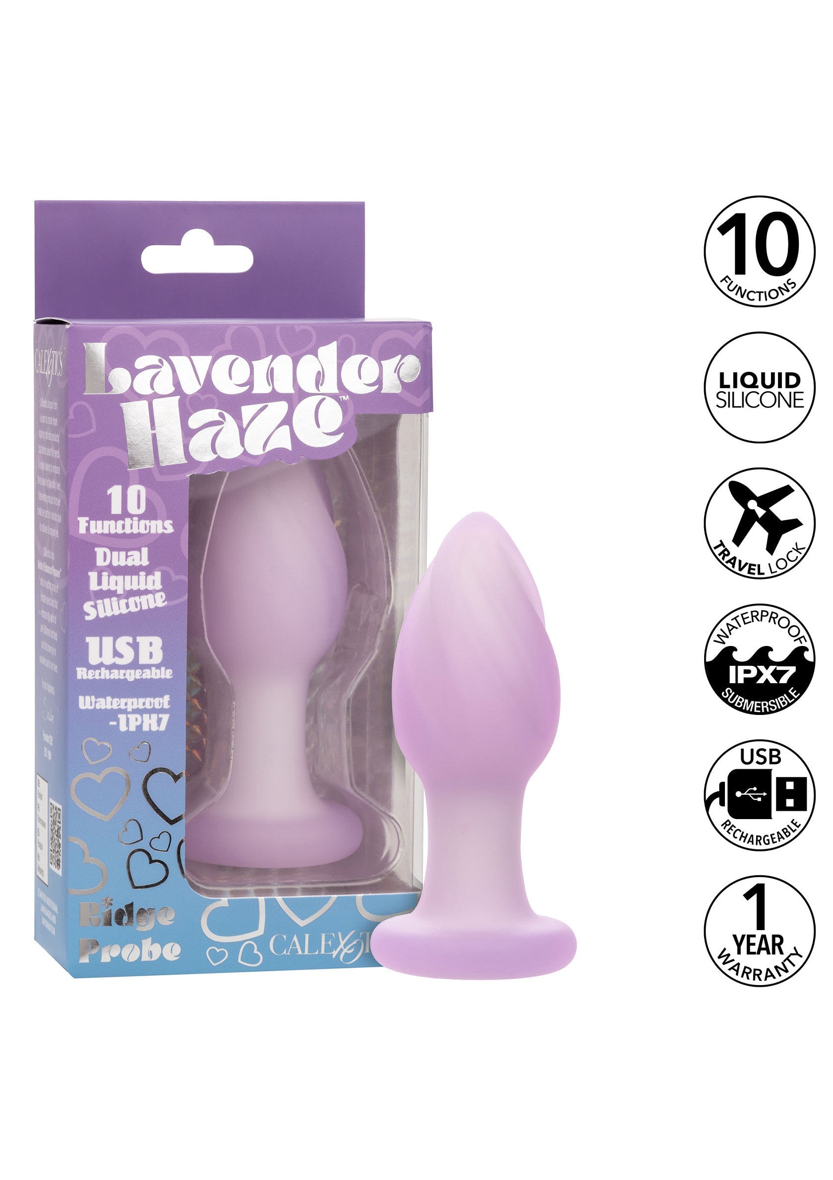 Jouet anal CalExotics Lavender Haze Ridge Probe