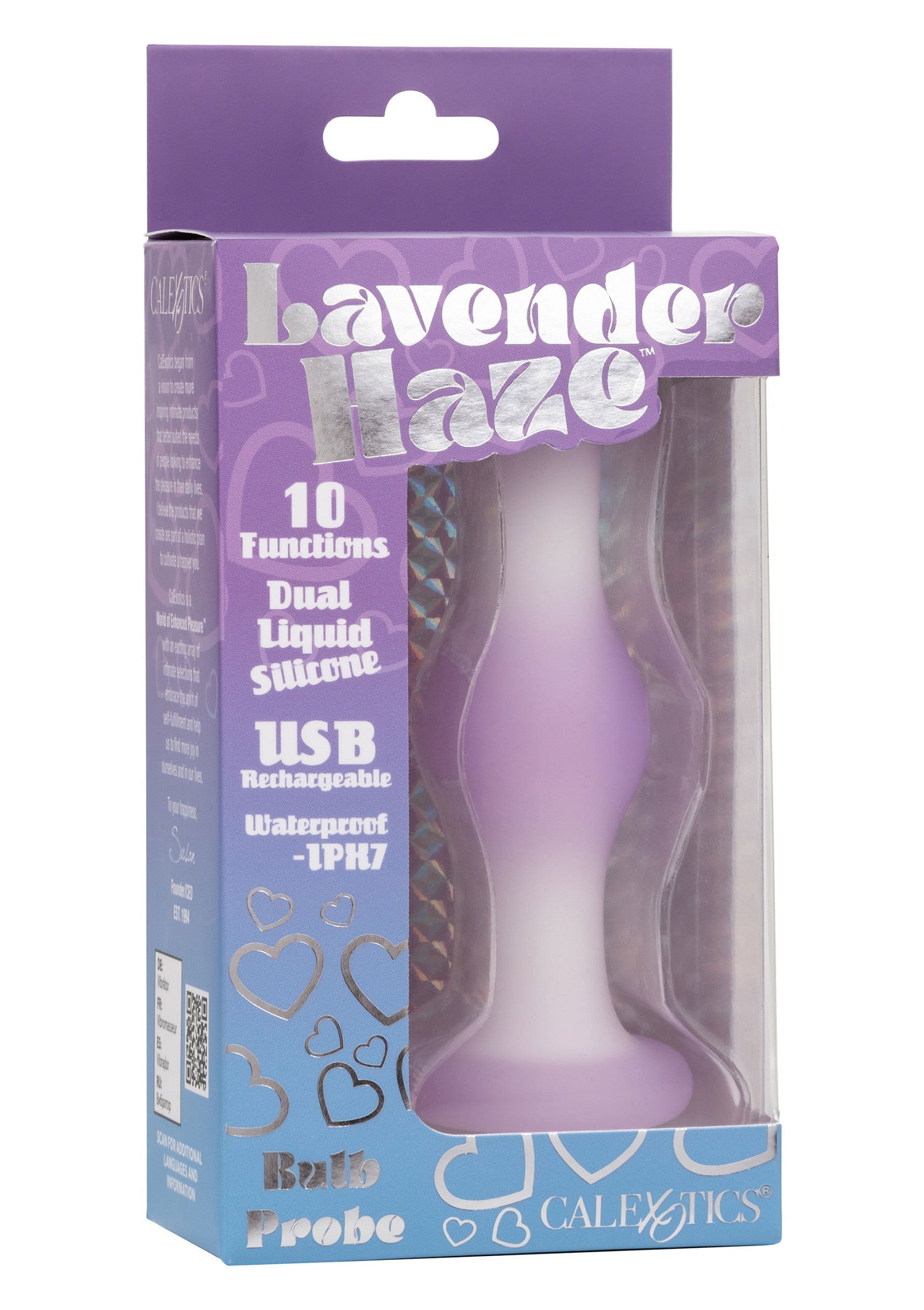 Jouet anal CalExotics Lavender Haze Bulb Probe