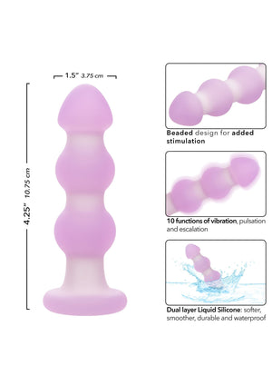 Jouet anal CalExotics Lavender Haze Beaded Probe