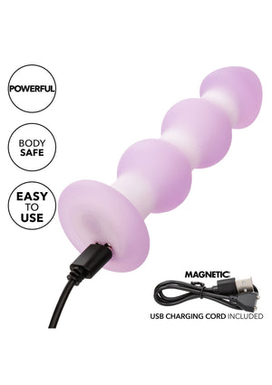 Jouet anal CalExotics Lavender Haze Beaded Probe