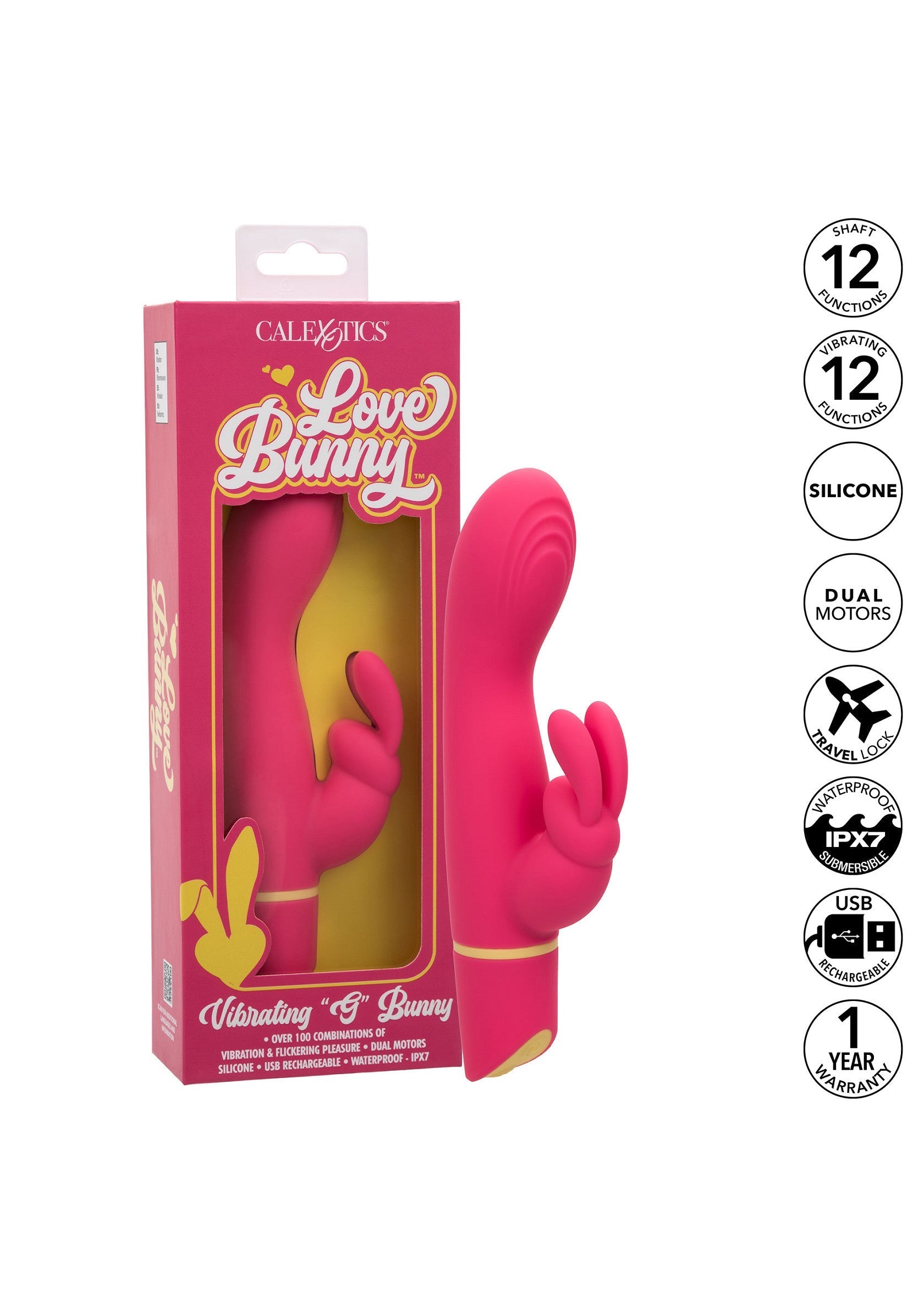 Vibromasseur CalExotics Love Bunny Vibrating G Bunny