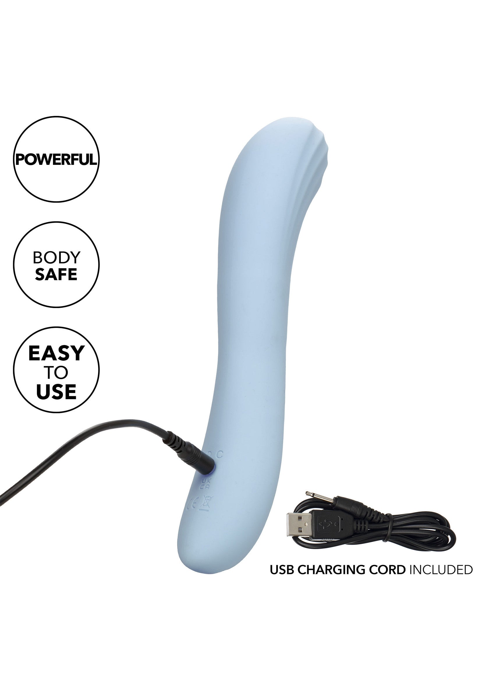 Vibromasseur CalExotics Azure Collection Contoured G